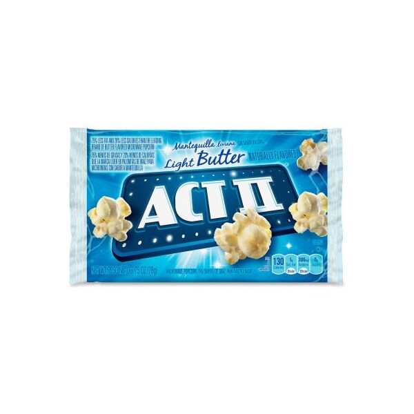 Marjack ACT II Microwave Popcorn, Light Butter, 2.75 Oz, 36/Carton CNG23243 - main
